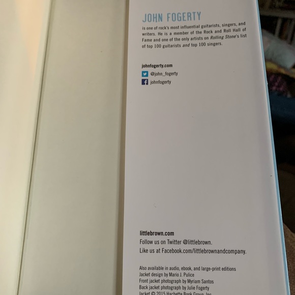 NWT~ Book: John Fogerty “Fortune Son” My Life My Music. - Picture 6 of 10